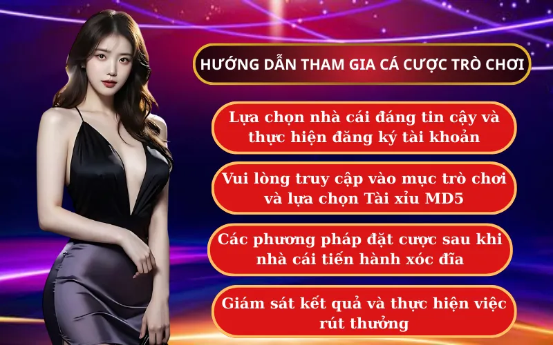 Hướng dẫn tham gia cá cược trò chơi