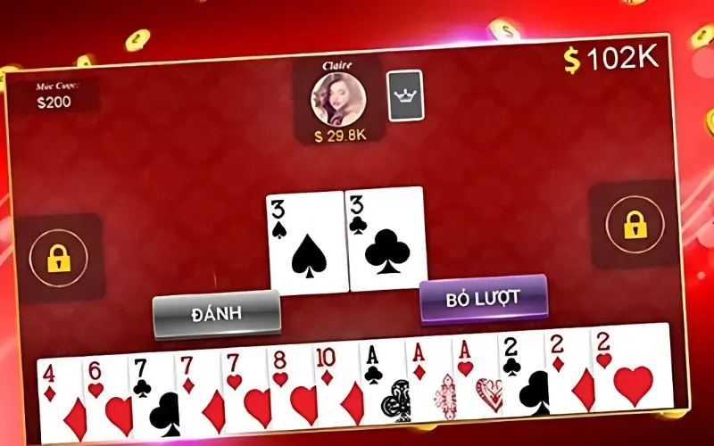 trò chơi tiến lên miền Nam trực tiếp tại Go88