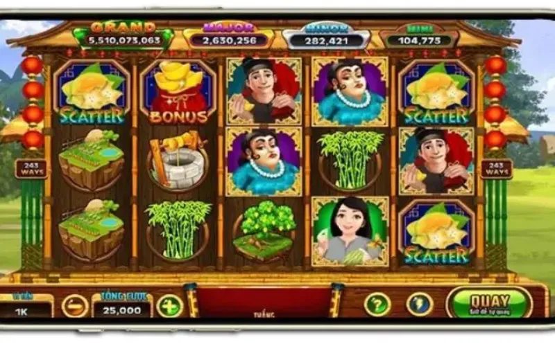 Các biểu tượng trong game Ăn Khế Trả Vàng
